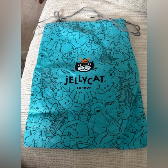 Jellycat Other - Jellycat Teal Storage Bag 11x15 EUC
